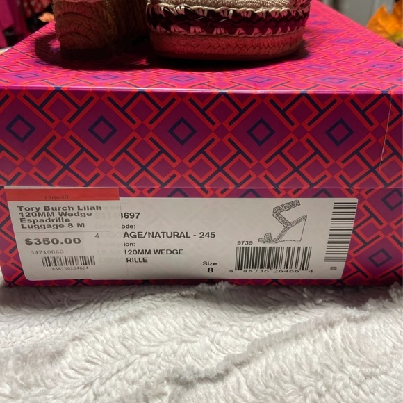 Tory Burch wedge size 8 - Picture 3 of 5